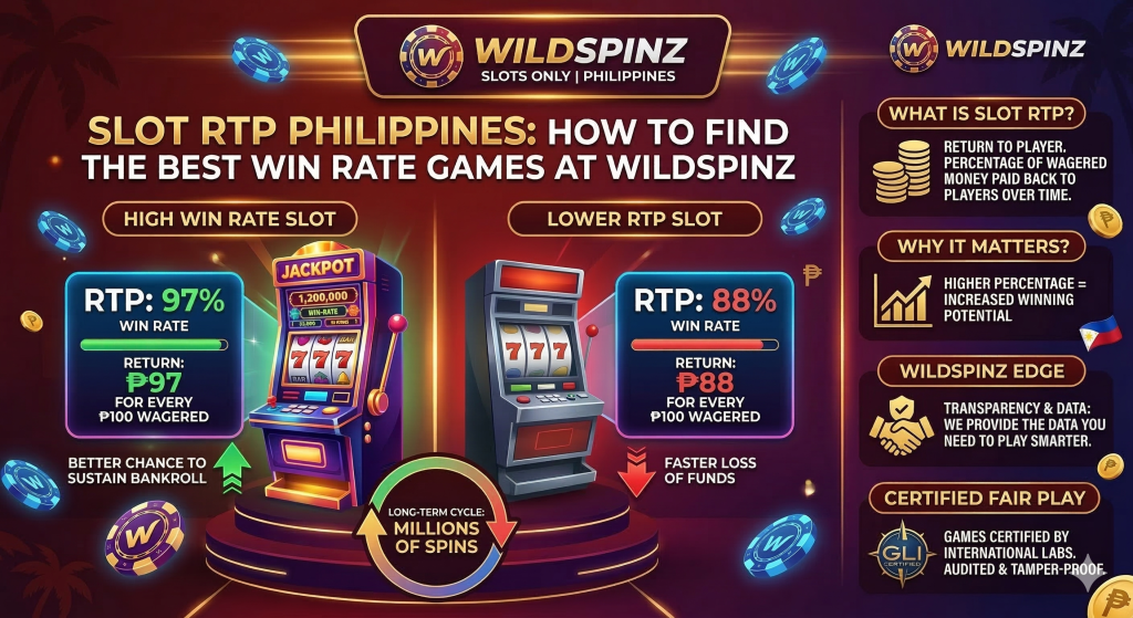 side by side comparison high rtp win rate vs low rtp win rate