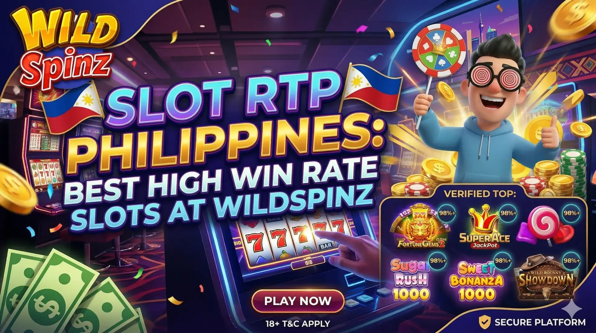 Slot RTP Philippines: best high win rate slots at wildspinz